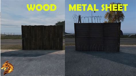 Sheet Metal vs Wooden walls : r/dayz 